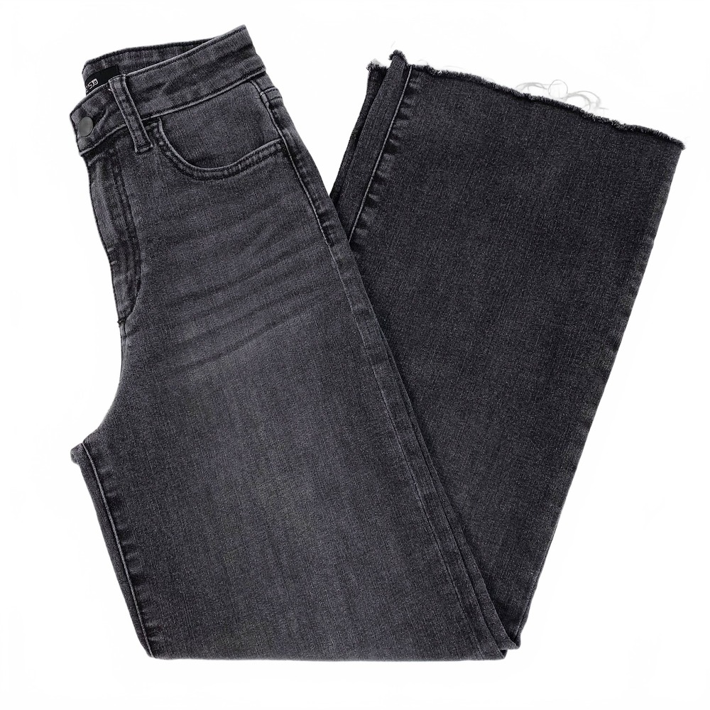 Joe's Jeans Black Persephone Wide Leg Ankle Jeans | Womens 24
